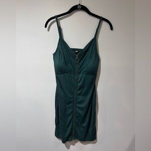NWT Seaside Teal Faux Suede Dress